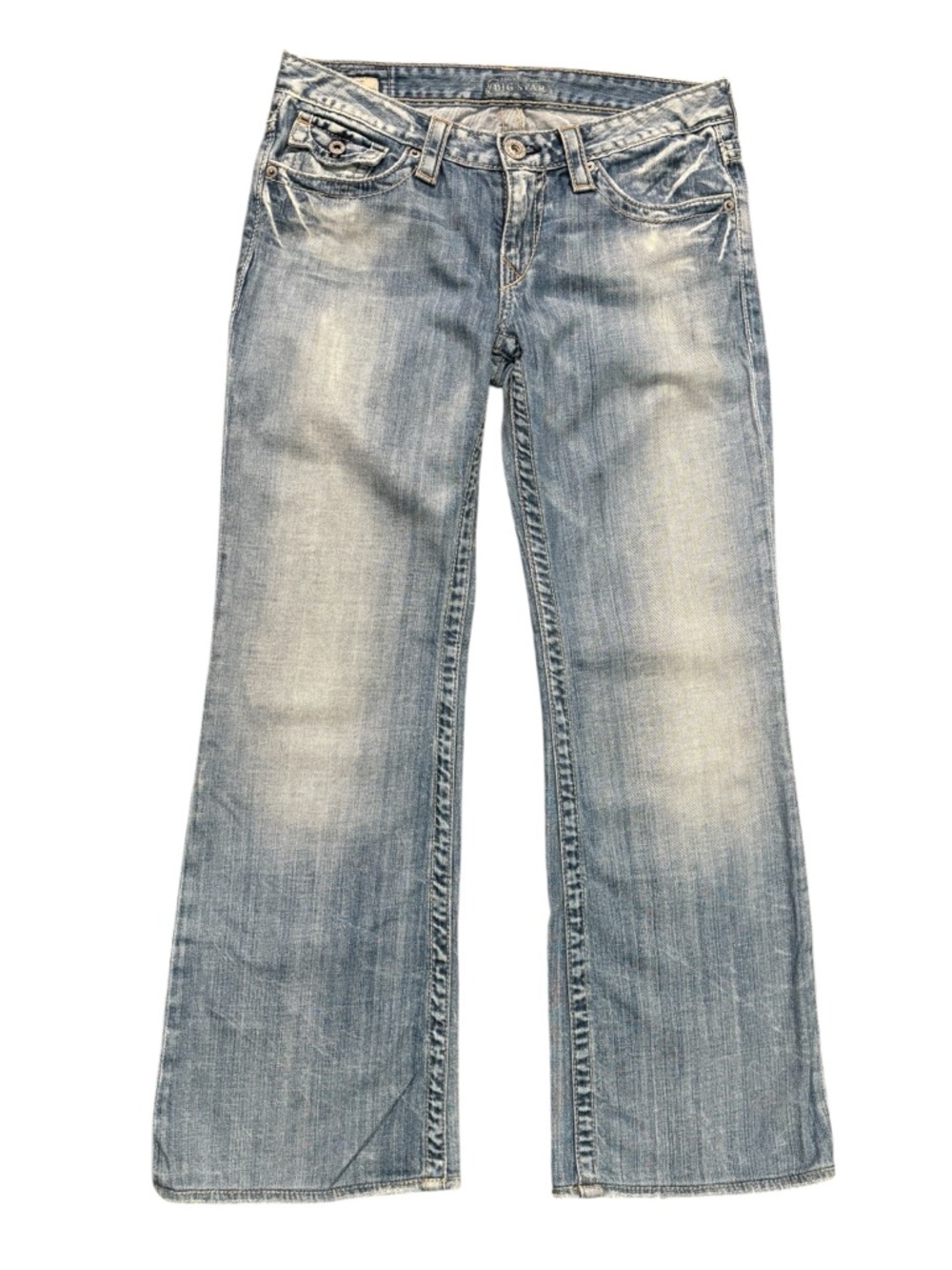 Big Star Sweet Low Rise Boot Cut Jeans 28
